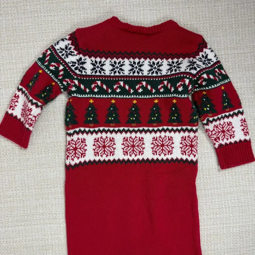 The Children's Place Sweater One‎ Piece Outfit Christmas 6-9 Mo.